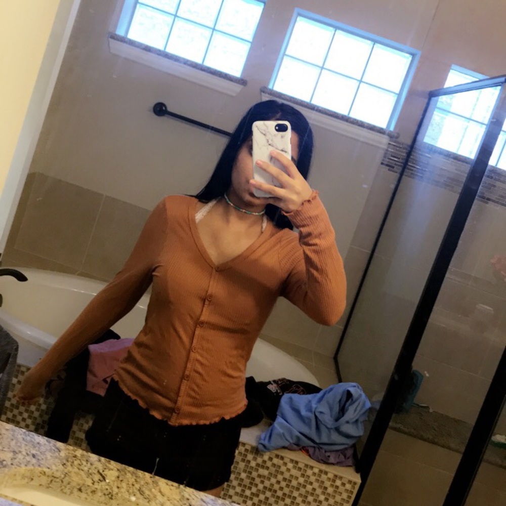 Henley Button Down Tshirt